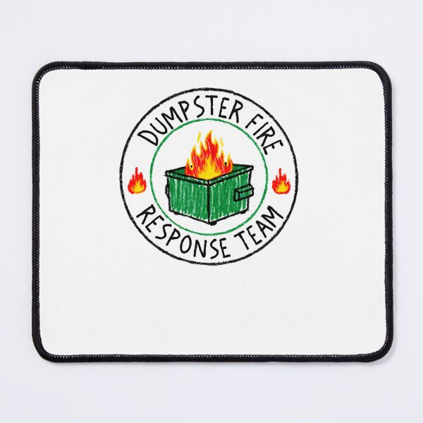 Item preview, Dumpster Fire Response Team Leader Trash Triage Department designed and sold by HumansStuck12.
