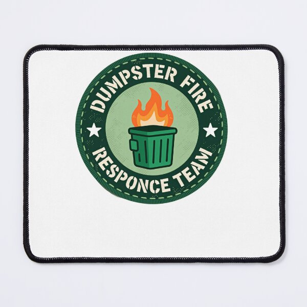 Item preview, Dumpster Fire Response Team Leader Head of Raccoon Logistics designed and sold by HumansStuck12.