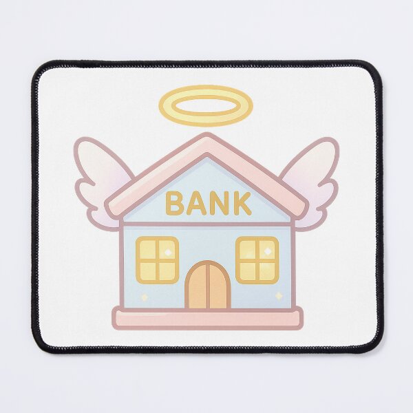 Item preview, Dream Bank Fairy Teller Sticker | Kawaii Money Bank With Wings | Angel Finance Aesthetic designed and sold by HerDreamCodes.