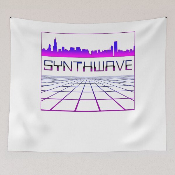 Item preview, Synthwave, Retrowave Design For The Eighties Music Lovers designed and sold by Tengerimalac75.