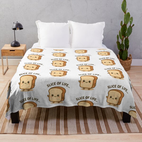 Item preview, Cute Kawaii Bread Slice – Adorable Toast Pun Design designed and sold by OsasChild.