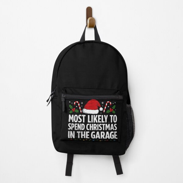 Item preview, Most Likely To Spend Christmas In The Garage | Funny Mechanic Holiday designed and sold by CarantinedChaos.