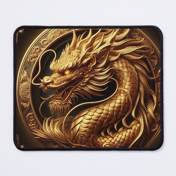 Item preview, Golden Dragon designed and sold by GalleryBrisArt.