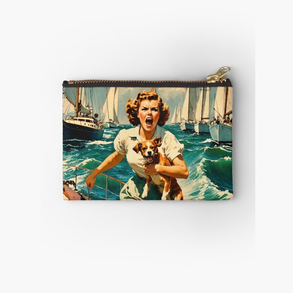 Item preview, Unhinged Yacht Owners Sail the Solent designed and sold by NickWhittleArt.