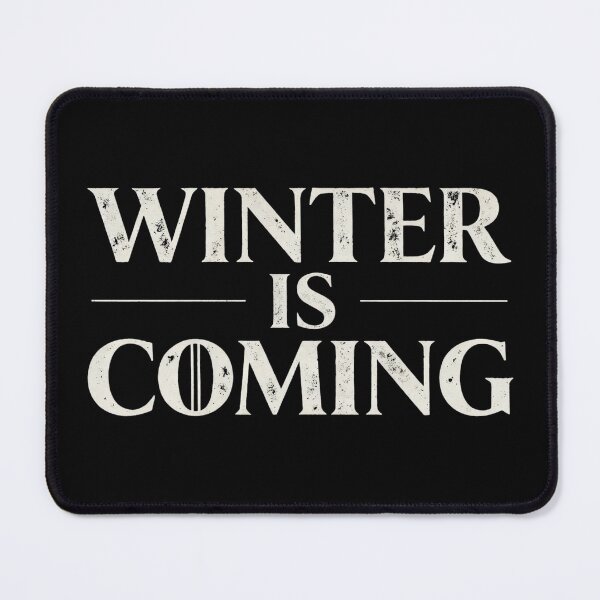 Item preview, Winter Is Coming – Vintage Minimalist Quote designed and sold by dianadouri.