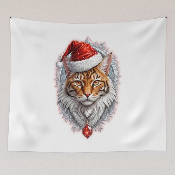 Item preview, The Golden Bengal Cat: Lord of Winter Warmth 冬の王のぬくもり designed and sold by CamillaCreation.
