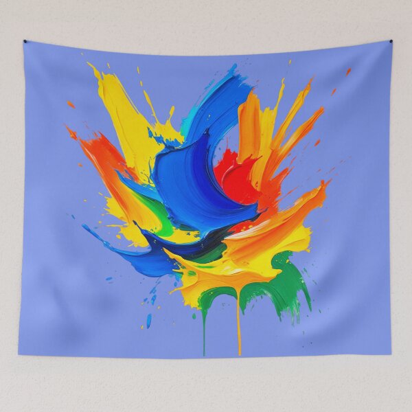 Item preview, Splish Splash Dash Abstract Print 4 designed and sold by DigitalandPhoto.