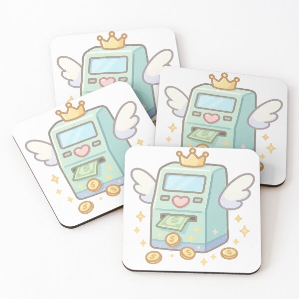 Item preview, Angel ATM Sticker | Kawaii Money ATM With Wings | Cute Cash Machine Charm | Money Sticker designed and sold by HerDreamCodes.