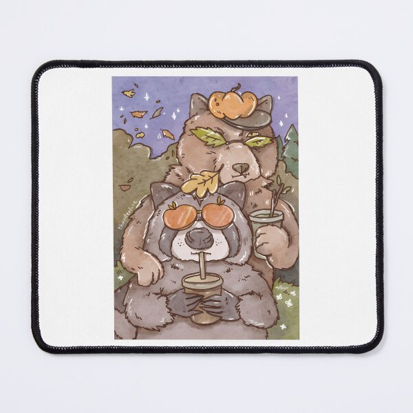 Item preview, Autumn Buddies – Cozy Forest Friends Art designed and sold by MelSurf.