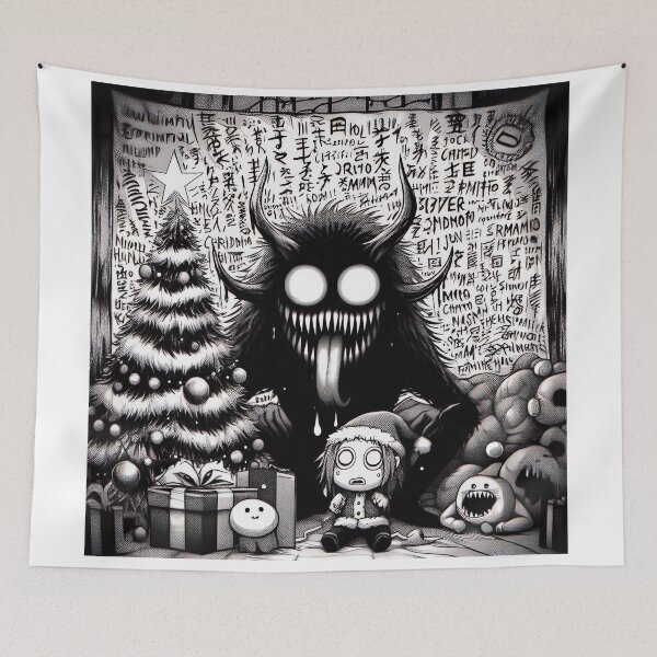 Item preview, Creepy Christmas designed and sold by Saint Arts Studio.