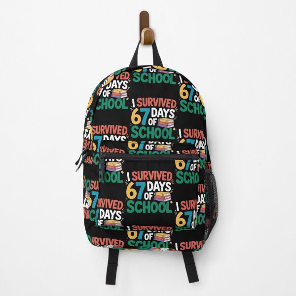 Item preview, I Survived 67 Days of School Funny 67 Meme Teacher Student designed and sold by BLZART.
