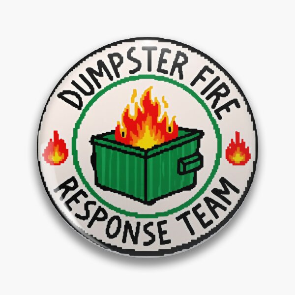 Item preview, Dumpster Fire Response Team Leader Raccoon Energy Task Force designed and sold by HumansStuck12.