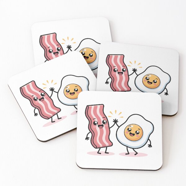 Item preview, Happy Bacon and Egg Duo designed and sold by jkrphoto.