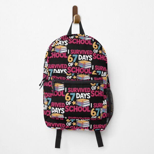 Item preview, I Survived 67 Days of School Funny 67 Meme Teacher Student designed and sold by BLZART.