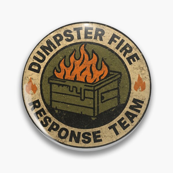 Item preview, Dumpster Fire Response Team Leader Garbage Operations Management Bureau designed and sold by HumansStuck12.