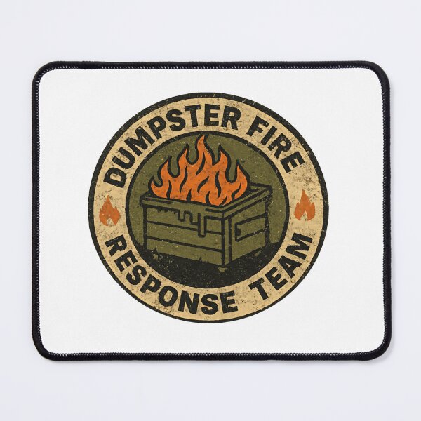 Item preview, Dumpster Fire Response Team Leader Garbage Operations Management Bureau designed and sold by HumansStuck12.