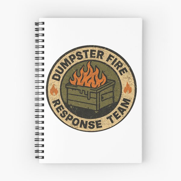 Item preview, Dumpster Fire Response Team Leader Garbage Operations Management Bureau designed and sold by HumansStuck12.