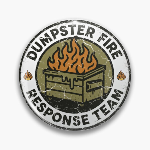 Item preview, Dumpster Fire Response Team Leader Urban Trash Containment Bureau designed and sold by HumansStuck12.
