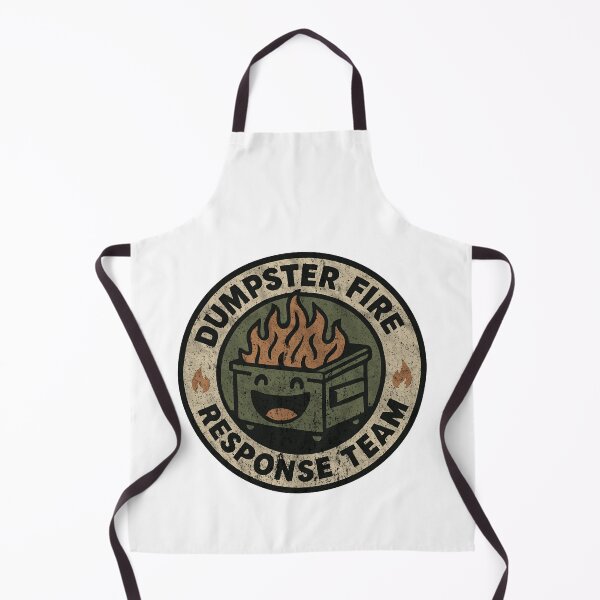 Item preview, Dumpster Fire Response Team Leader Waste Management Tactical Division designed and sold by HumansStuck12.