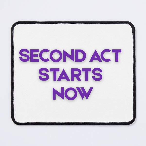 Item preview, Midlife Second Act Starts Now Empowerment Quote designed and sold by Lorets-Designs.