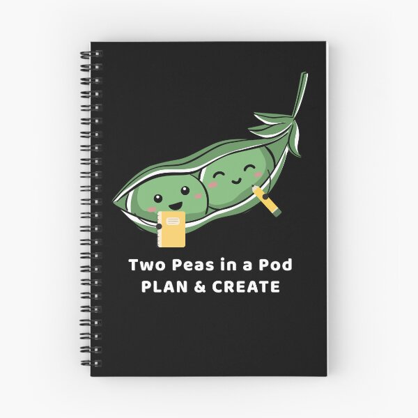 Item preview, Two Peas in a Pod Adorable Matching Gift for Couples and BFFs designed and sold by MoodInInk.
