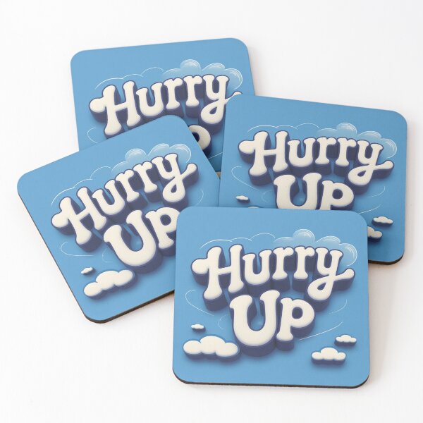 Item preview, Hurry Up 96 designed and sold by Zeir Shop.