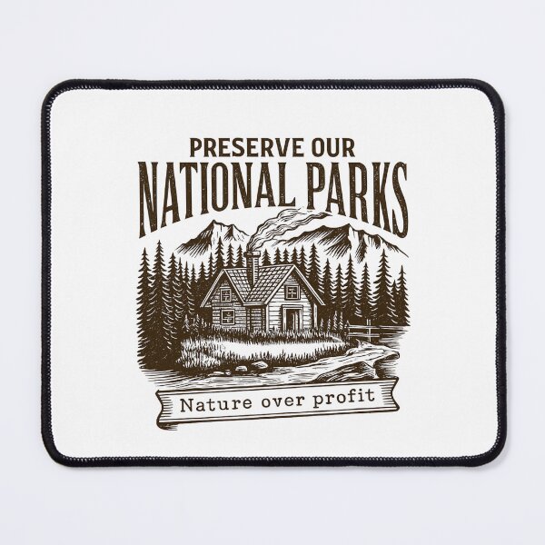 Item preview, Preserve Our National Parks Nature Over Profit designed and sold by stephenflashart.