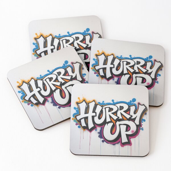 Item preview, Hurry Up 107 designed and sold by Zeir Shop.