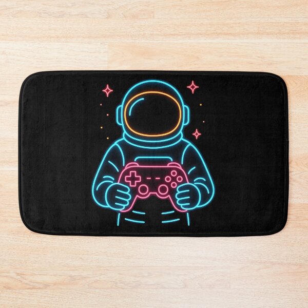 Item preview, PlayStation Minimal Neon Chest Design (Minimal Chest Print) designed and sold by W-Rm.