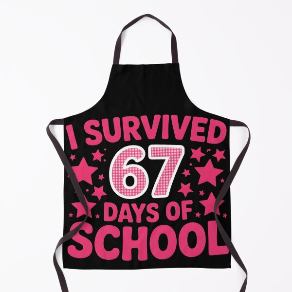 Item preview, I Survived 67 Days of School Funny 67 Meme Teacher Student designed and sold by BLZART.