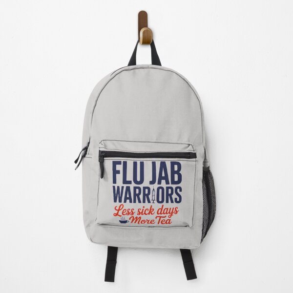 Item preview, Flu-Jab Warriors: Less Sick Days, More Tea designed and sold by elynne9.