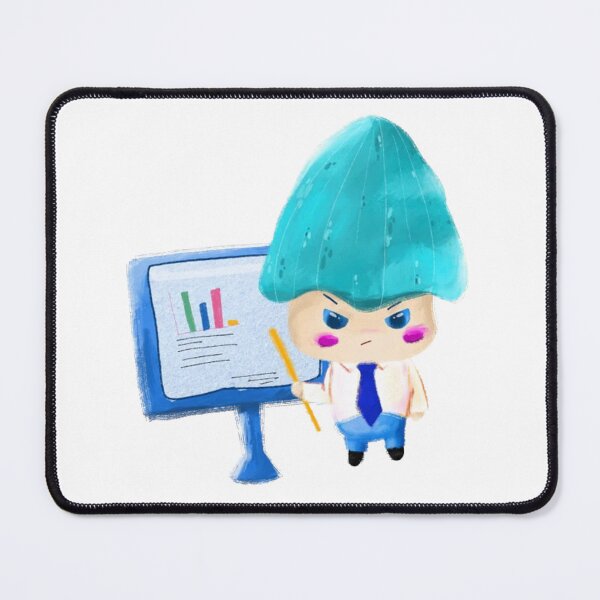 Item preview, Workaholic mushroom  designed and sold by plimenitbelters.