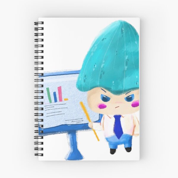 Item preview, Workaholic mushroom  designed and sold by plimenitbelters.