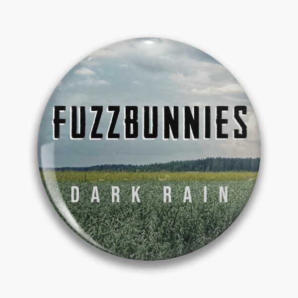 Item preview, Fuzzbunnies: Dark Rain (round design) designed and sold by Fuzzbunnies merchandise.