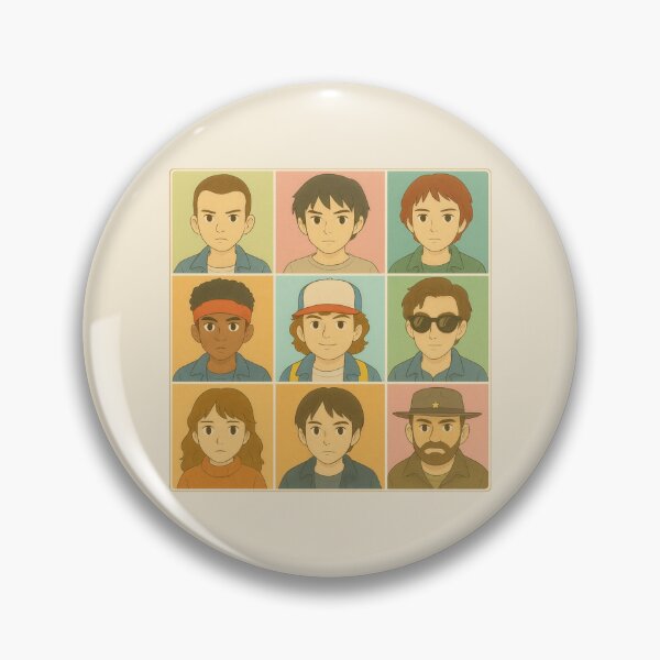 Item preview, Vintage Anime Portrait Grid designed and sold by Cescocir1992.