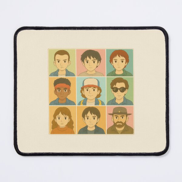 Item preview, Vintage Anime Portrait Grid designed and sold by Cescocir1992.