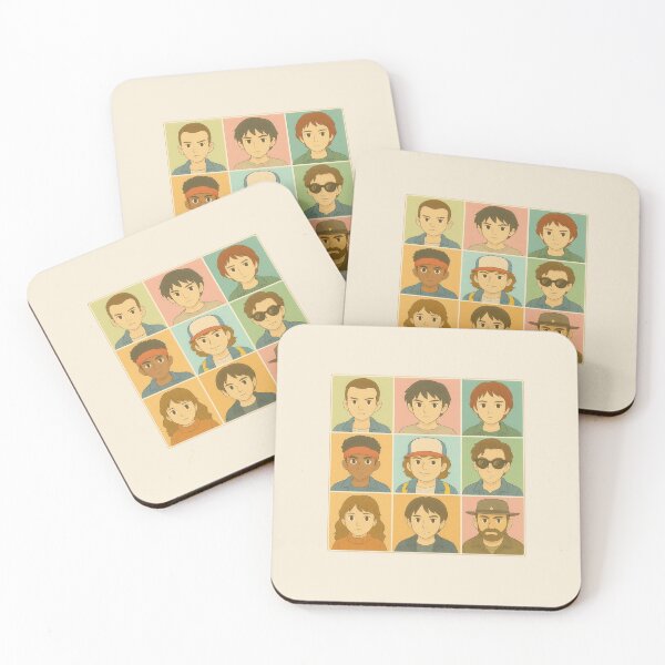 Item preview, Vintage Anime Portrait Grid designed and sold by Cescocir1992.