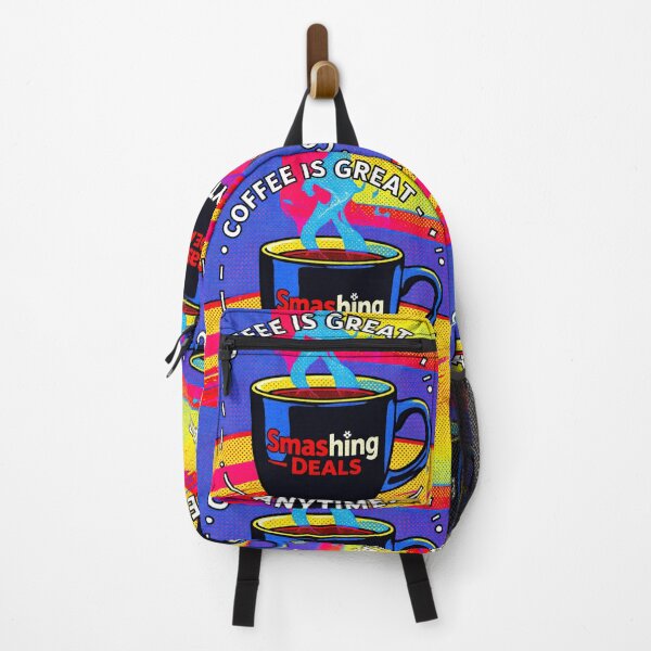 Item preview, coffee is great popart style colorful design designed and sold by SmashingDeals.