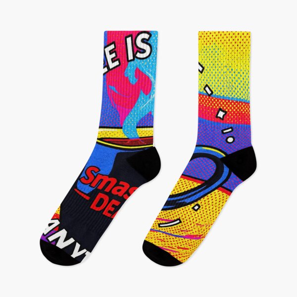 Item preview, coffee is great popart style colorful design designed and sold by SmashingDeals.