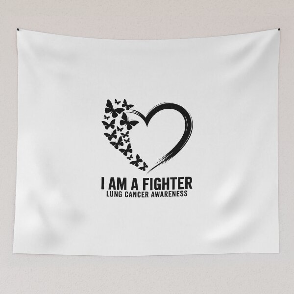 Item preview, Lung Cancer Awareness Heart  designed and sold by jkrphoto.