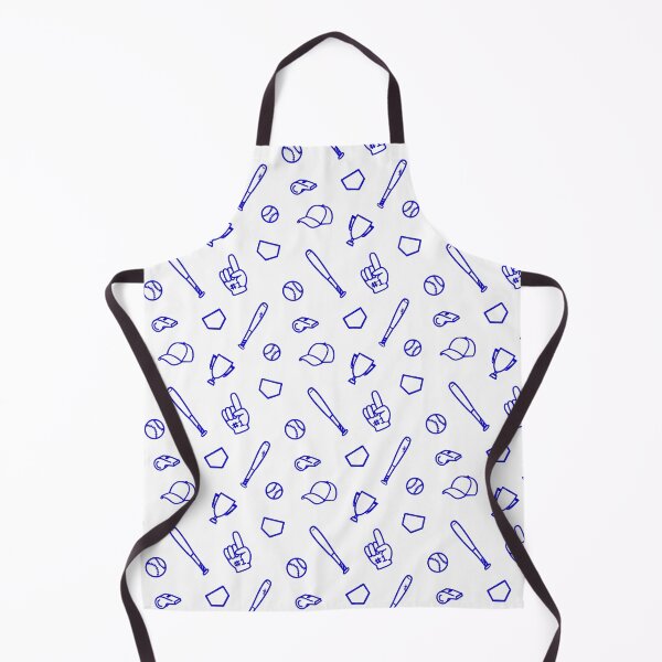 Item preview, Baseball Theme, Fan Pattern. blue and white designed and sold by ClearAndHappy.