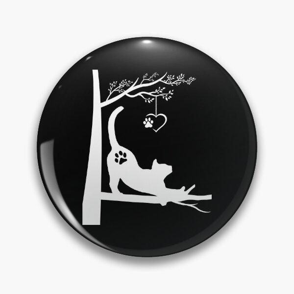 Item preview, Cat On Tree for Cat Lovers designed and sold by MikaVirtualArt.