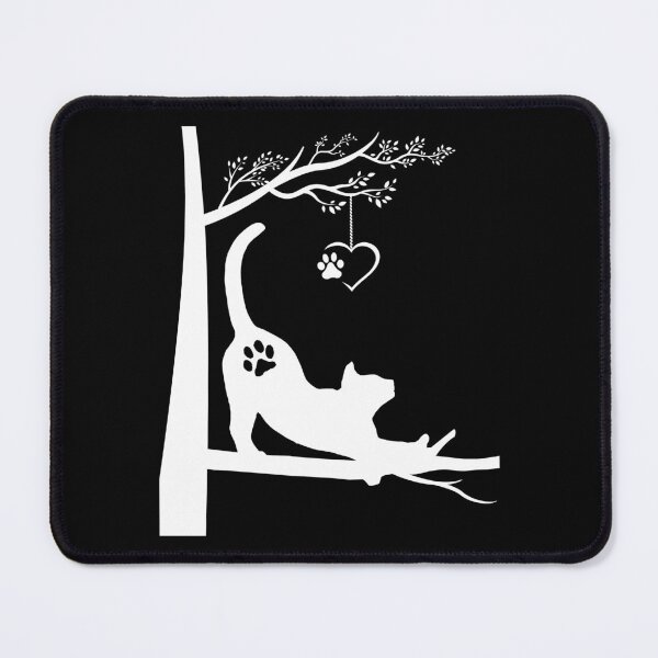 Item preview, Cat On Tree for Cat Lovers designed and sold by MikaVirtualArt.