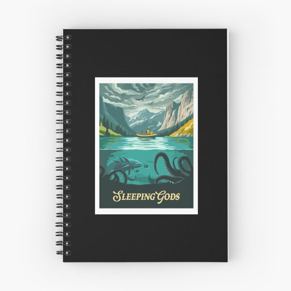 Item preview, SLEEPING GODS - Unofficial Inspired Poster / Retro Board Game Poster / Wall Art Print / Fantasy, Board Game, RPG, DnD / Home Decor Gift Idea  designed and sold by RoleplayRealm.