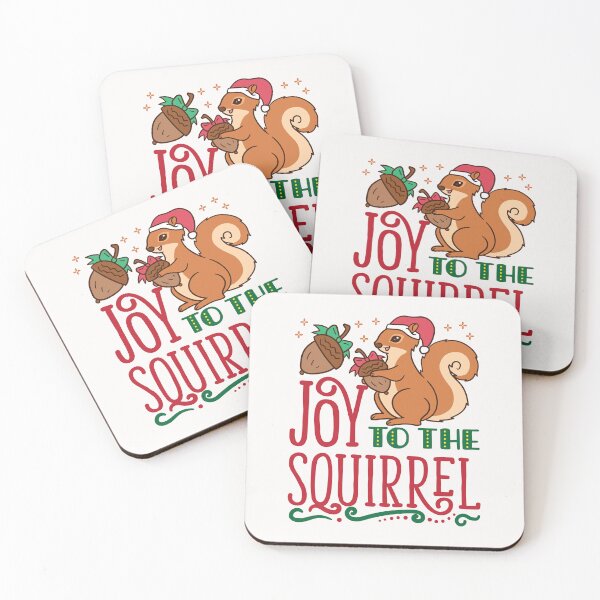 Item preview, Joy to the Squirrel Funny Christmas designed and sold by jaygo.