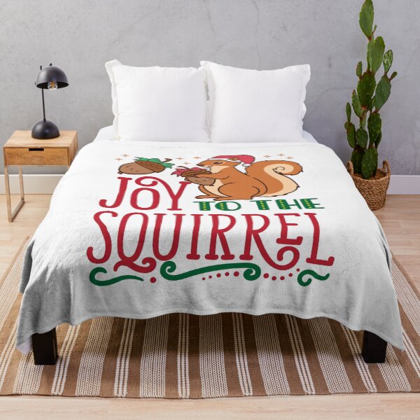 Item preview, Joy to the Squirrel Funny Christmas designed and sold by jaygo.