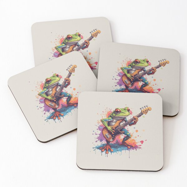 Item preview, Groove Frog – Splash Art Rock Star designed and sold by Lumive.