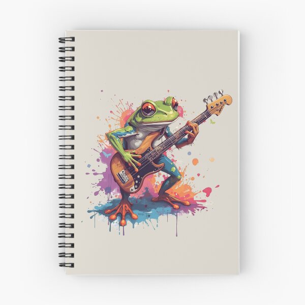 Item preview, Groove Frog – Splash Art Rock Star designed and sold by Lumive.