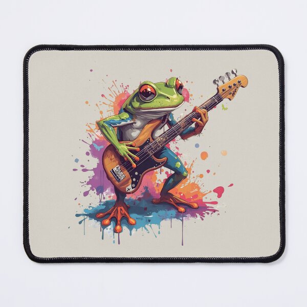 Item preview, Groove Frog – Splash Art Rock Star designed and sold by Lumive.