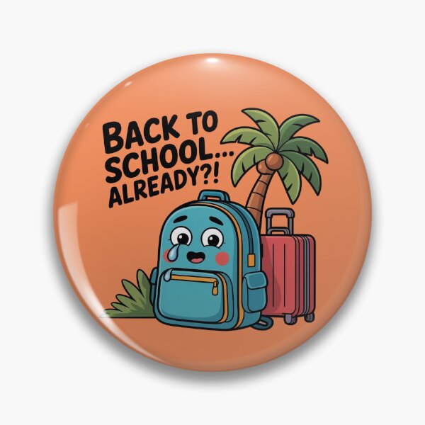 Item preview, Back to School Already?! – Funny Cartoon Backpack Design designed and sold by WikaKowalczyk.